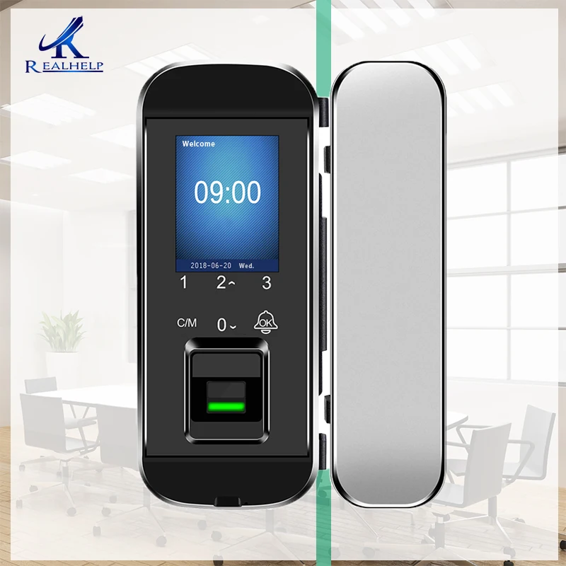 Glass Door Locks Keyless Entry with Fingerprint Password Card Finger Scan Door Lock Long Battery Life Span
Glass Door Locks Keyless Entry with Fingerprint Password Card Finger Scan Door Lock Long Battery Life Span