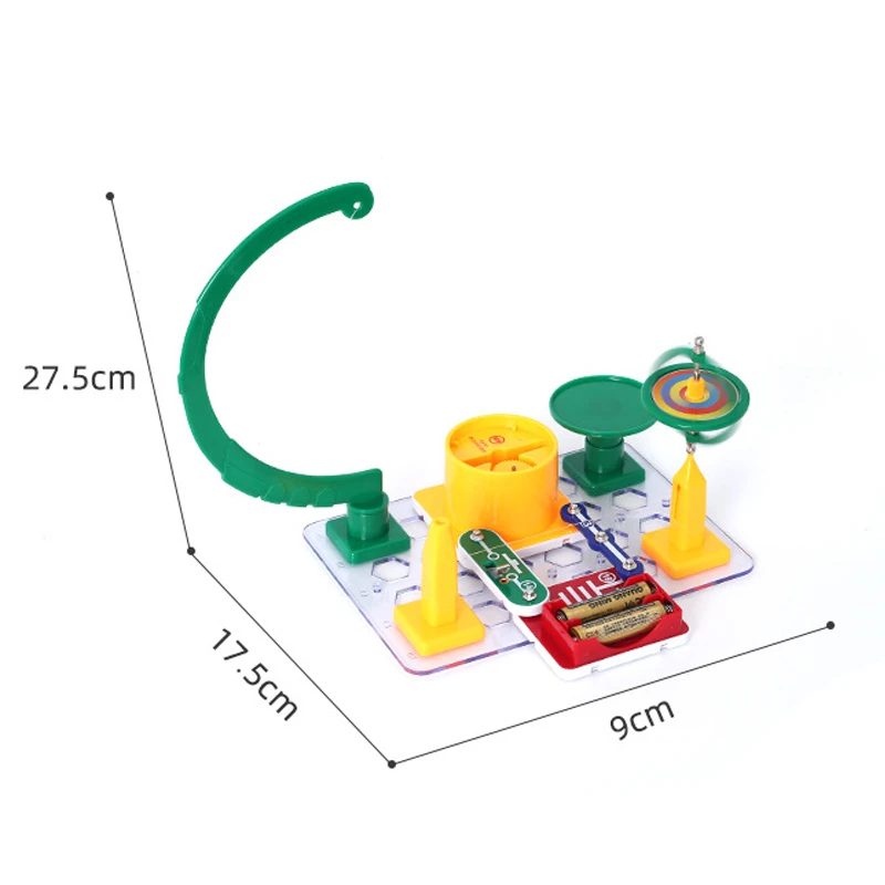 New Space Gyro Toy Electronic Building Blocks Assembled Elementary Students Experiment Scientifically Explore Physical Circuits
New Space Gyro Toy Electronic Building Blocks Assembled Elementary Students Experiment Scientifically Explore Physical Circuits