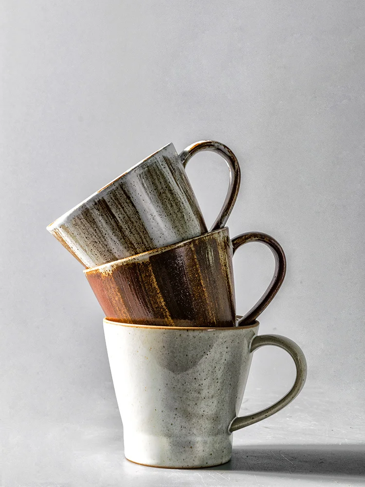 Ретро-чашка японский Стиль грубая Кофе чашки набор изысканные туфли ручной работы офисная кружка 
Ретро-чашка японский Стиль грубая Кофе чашки набор изысканные туфли ручной работы офисная кружка