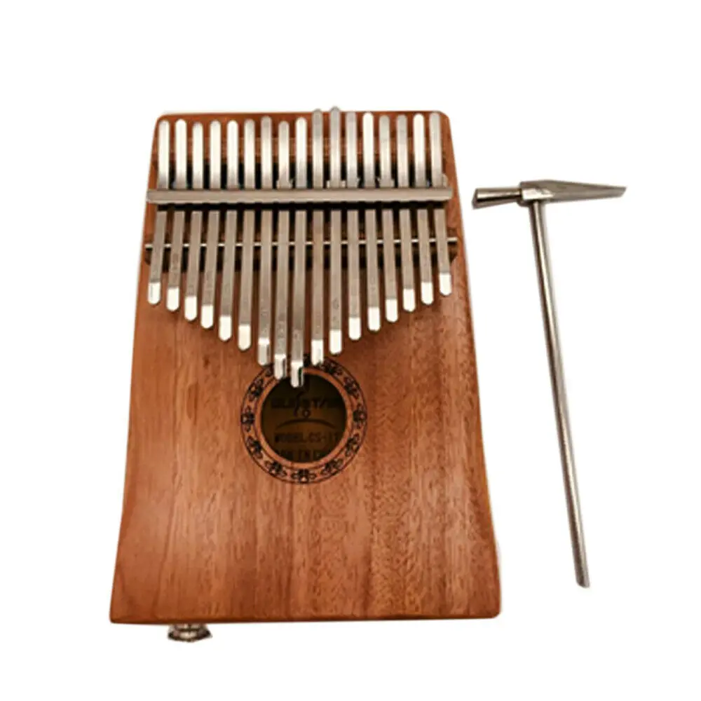 Kalimba 17 Keys Thumb Piano Solid Acacia Electric Pickup Wood Mahogany Body Musical Instrument with Portable Bag
Kalimba 17 Keys Thumb Piano Solid Acacia Electric Pickup Wood Mahogany Body Musical Instrument with Portable Bag