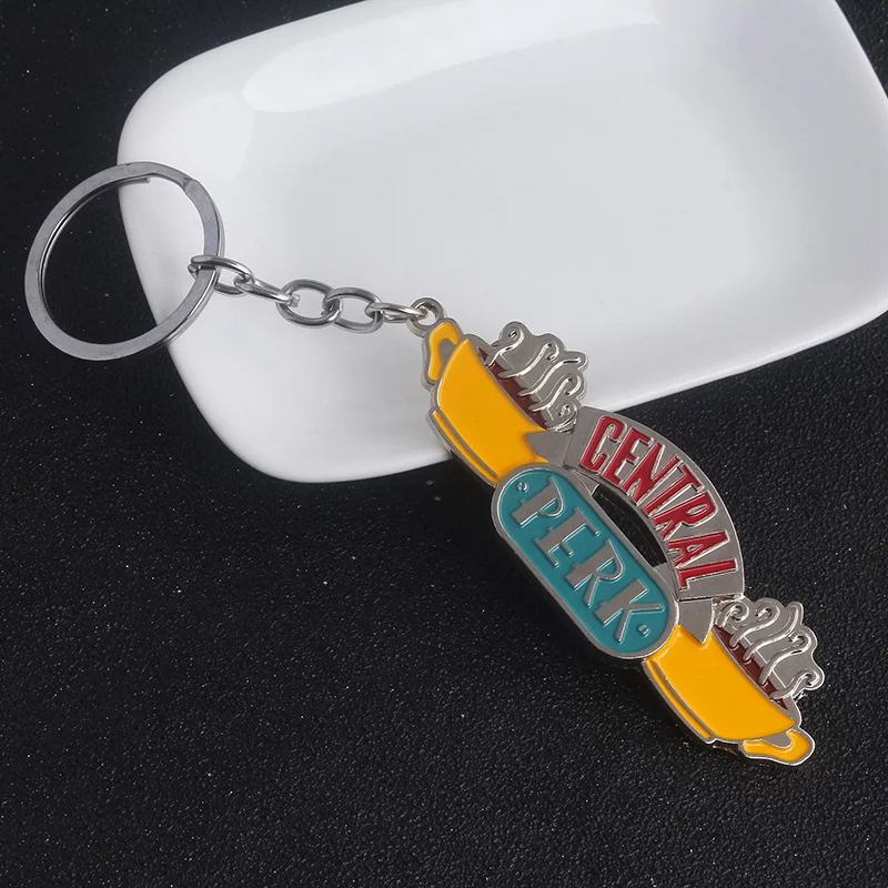 American TV Shows Friends Keychain Central Perk Cafe Pendant Car Backpack Keyring For Best Friend llavero Gifts Jewelry Souvenir
American TV Shows Friends Keychain Central Perk Cafe Pendant Car Backpack Keyring For Best Friend llavero Gifts Jewelry Souvenir
