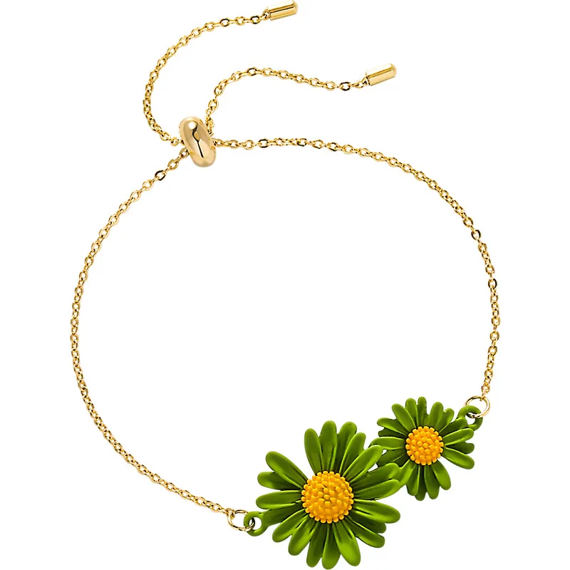 Small Daisy Bracelet Women's Forest Small Fresh and Simple Ins Fashion Design To Send Girlfriends Lovers Bracelets Charm
Small Daisy Bracelet Women's Forest Small Fresh and Simple Ins Fashion Design To Send Girlfriends Lovers Bracelets Charm