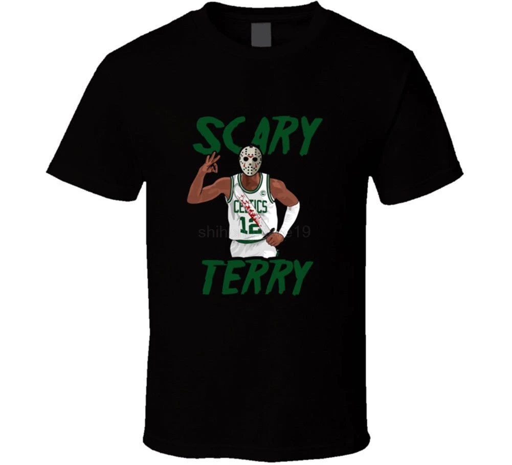 Страшная Terry Rozier Мужская черная футболка Boston Basketballer Celtics Fan Gift новая мужская 2019