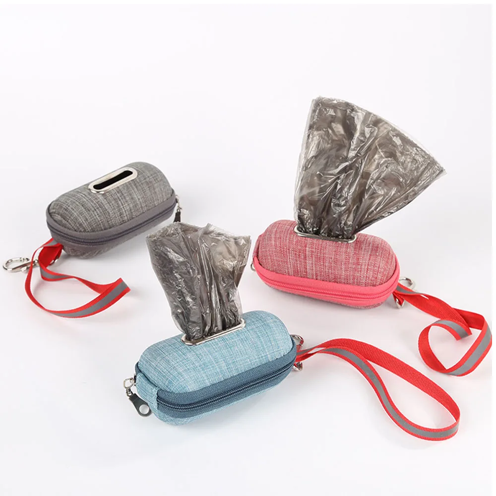 Portable Pet Dog Poop Bag Dispenser Pick Up Bags Holder with Rope Small Animal Waste Bag Holder Pet Cleaning Supplies
Portable Pet Dog Poop Bag Dispenser Pick Up Bags Holder with Rope Small Animal Waste Bag Holder Pet Cleaning Supplies