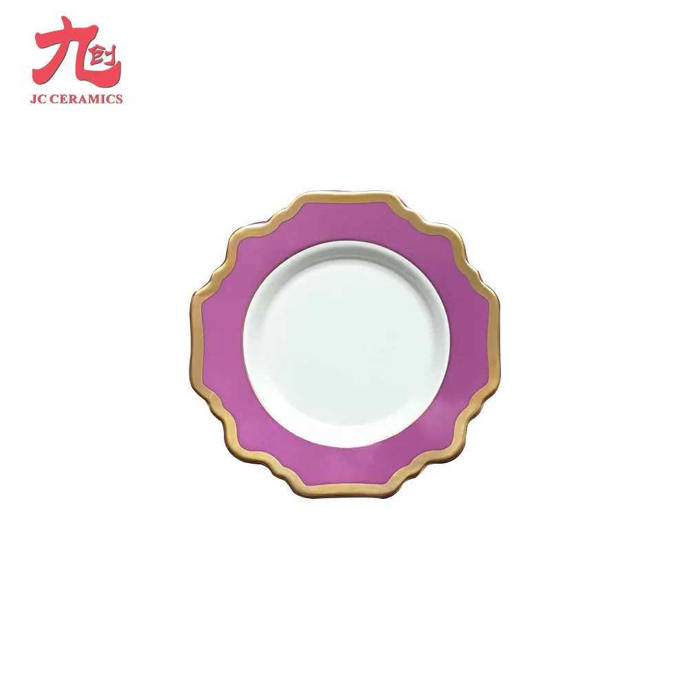 Creative irregular rose red Phnom Penh sunflower ceramic plate Western Restaurant classic steak dessert plate
Creative irregular rose red Phnom Penh sunflower ceramic plate Western Restaurant classic steak dessert plate