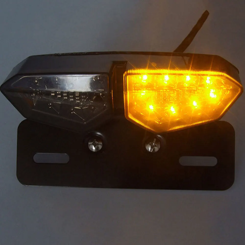 Мотоциклетный светодиодный задний светильник 12 В указатель поворота тормозной s