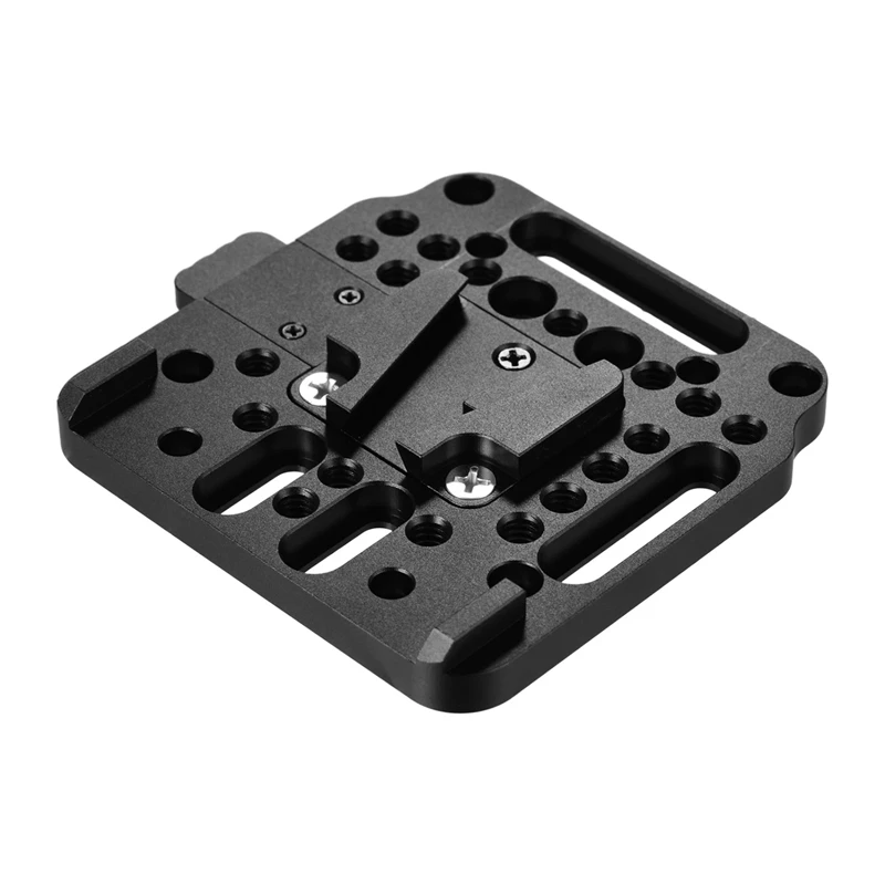 V-Lock Quick Release Plate Aluminum Alloy 1/4 Inch M3 M4 Countersink 1/4 Inch Thread for V-Mount Battery
V-Lock Quick Release Plate Aluminum Alloy 1/4 Inch M3 M4 Countersink 1/4 Inch Thread for V-Mount Battery