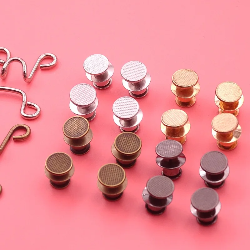 Removable Waist Button 1Set Metal DIY Invisible Adjust Button Waist Adjustment Button No Nails Detachable Button Garment Hooks
Removable Waist Button 1Set Metal DIY Invisible Adjust Button Waist Adjustment Button No Nails Detachable Button Garment Hooks