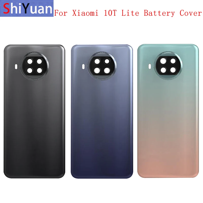 Original Battery Cover Rear Door Housing Back Case For Xiaomi Mi 10T Lite 5G Battery Cover Camera Frame Lens with Logo
Original Battery Cover Rear Door Housing Back Case For Xiaomi Mi 10T Lite 5G Battery Cover Camera Frame Lens with Logo