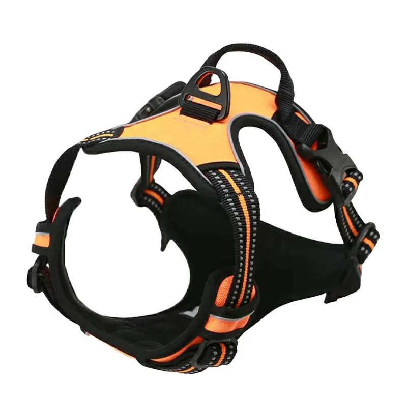 Reflective Dog Harness No Pull Breathable Pet Harness Vest For Small Large Dog Outdoor Running Dogs Training Accessories 
Reflective Dog Harness No Pull Breathable Pet Harness Vest For Small Large Dog Outdoor Running Dogs Training Accessories