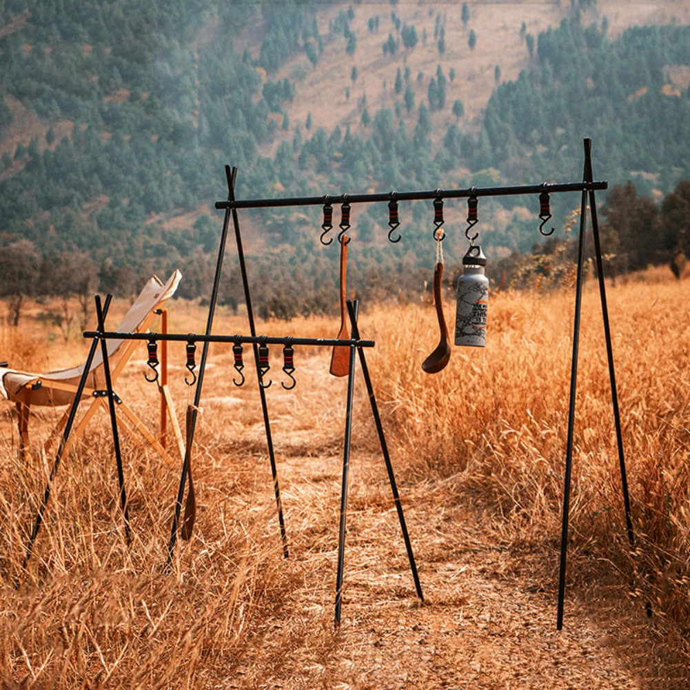 Outdoor Lightweight Folding Camping Shelf Aluminum Alloy Kitchenware Storage rack Cookware Equipment Hanging Rack Triangle Rack
Outdoor Lightweight Folding Camping Shelf Aluminum Alloy Kitchenware Storage rack Cookware Equipment Hanging Rack Triangle Rack