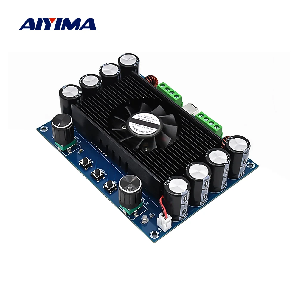 AIYIMA TDA7850 Bluetooth усилитель аудио четырехканальный 50 Вт x 4 класс мощности звуковой