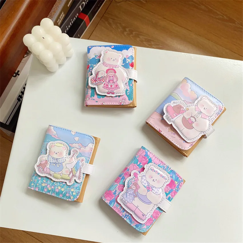 Кошелек-кошелек Kawaii Женский маленький короткий кошелек | Багаж и сумки