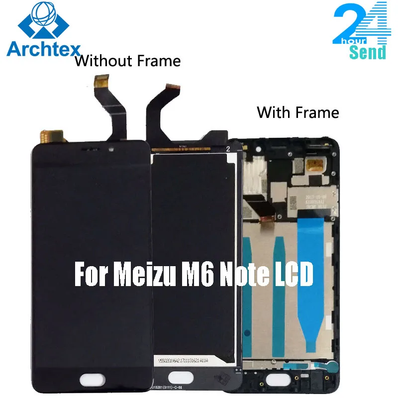 For Meizu Note 6 M721H M721Q LCD Display With Touch Screen Digitizer Assembly Replacement With Frame 5.5 inch 10 Point
For Meizu Note 6 M721H M721Q LCD Display With Touch Screen Digitizer Assembly Replacement With Frame 5.5 inch 10 Point