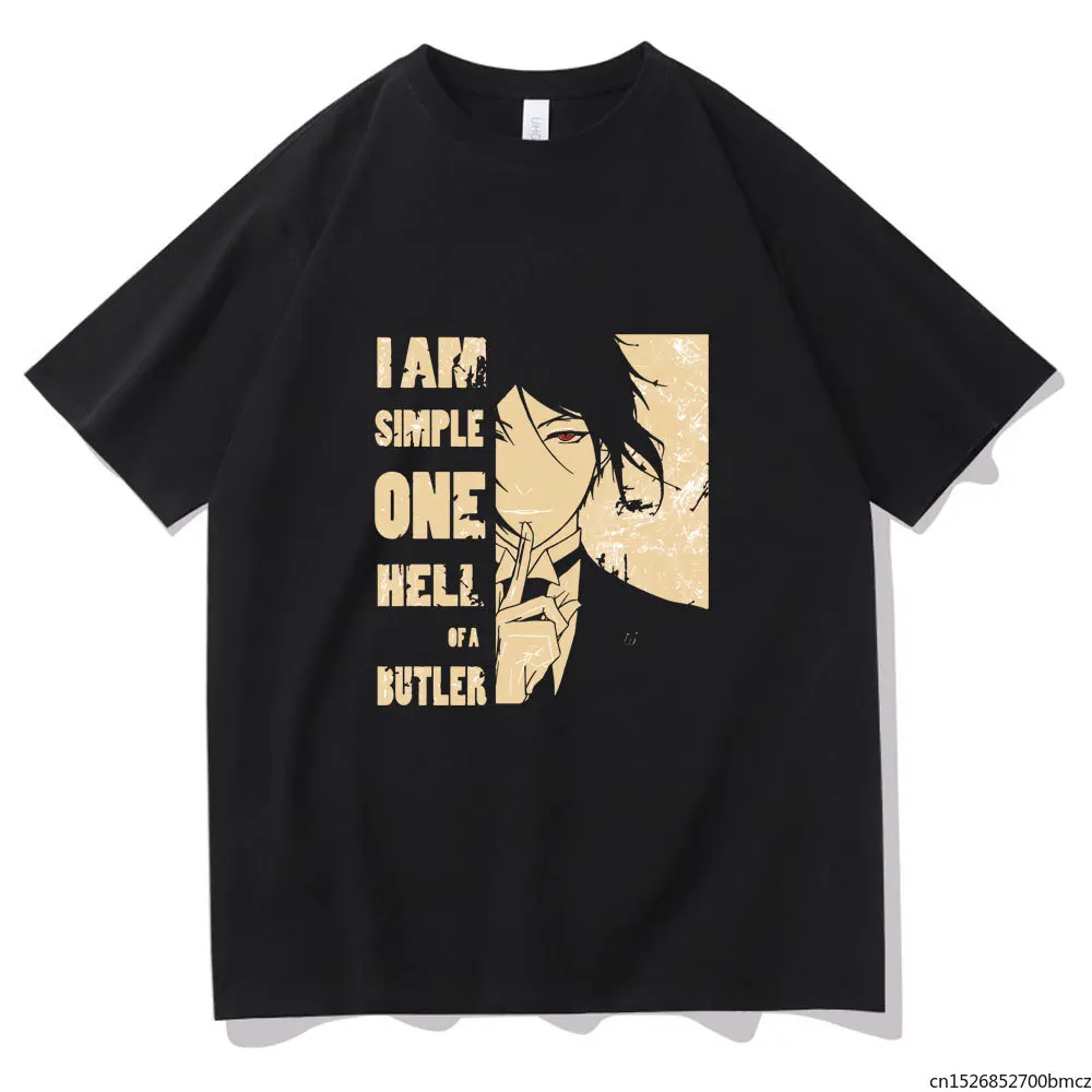 Men Daily Gift Black Butler Sebastian Michaelis T-Shirt Homme Fashion Kuroshitsuji Short Sleeve Tee Japanese Manga Anime Tshirt
Men Daily Gift Black Butler Sebastian Michaelis T-Shirt Homme Fashion Kuroshitsuji Short Sleeve Tee Japanese Manga Anime Tshirt