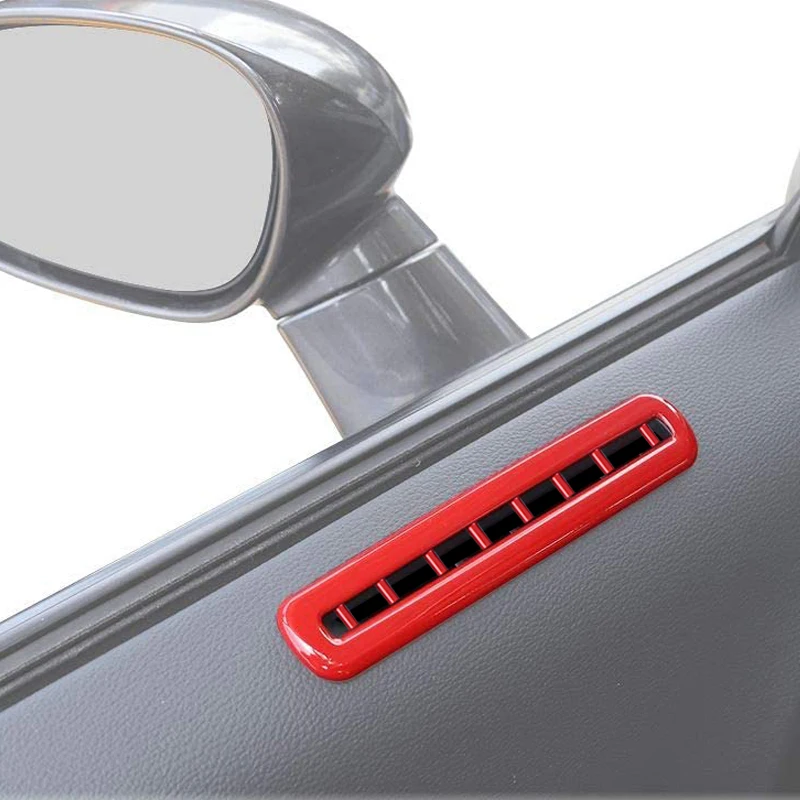 Fit for Dodge Challenger 2015-2019 Car Accessories ABS Red Upper AC Vent Outlet Cover Sticker Trim 2pcs
Fit for Dodge Challenger 2015-2019 Car Accessories ABS Red Upper AC Vent Outlet Cover Sticker Trim 2pcs