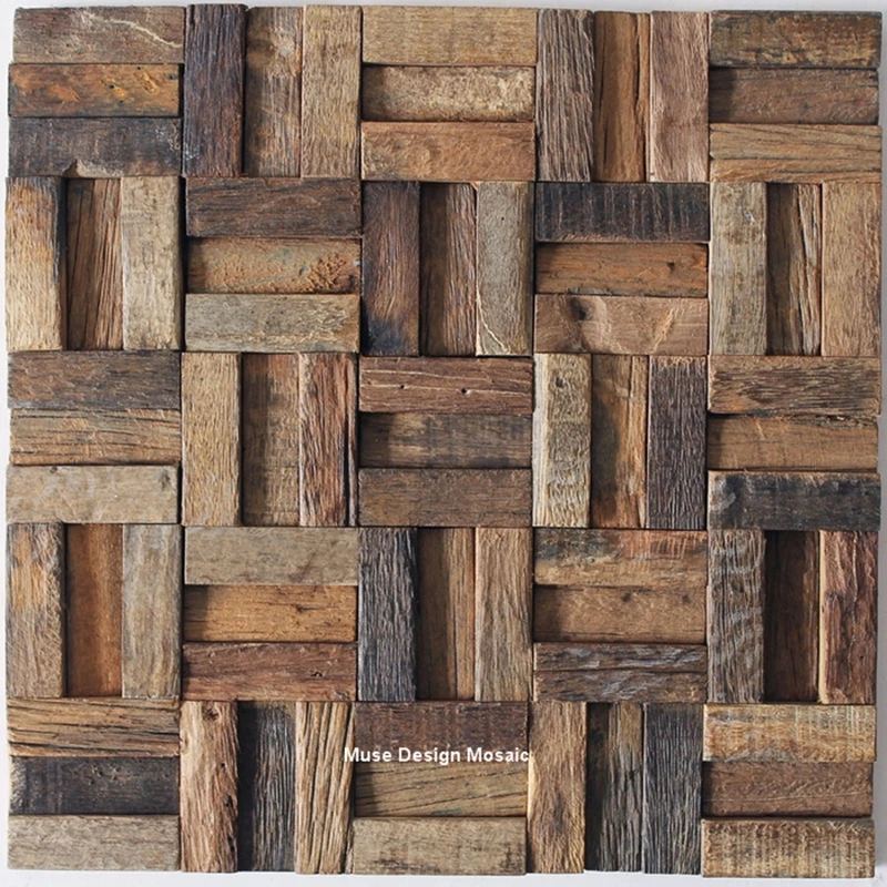 11pcs/lot, 3D Ancient Natural Old Ship Wood Mosaic Tiles, Bar Restaurant Fireplace Wall Decorative Tile ,MD-W002
11pcs/lot, 3D Ancient Natural Old Ship Wood Mosaic Tiles, Bar Restaurant Fireplace Wall Decorative Tile ,MD-W002