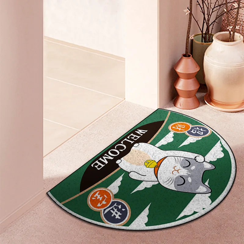 Cartoon Printed Cutting Carpet Doormat Silk Loop PVC Washable Anti-slip Home Floor Door Mat Kitchen Entrance Rugs Welcome Decor
Cartoon Printed Cutting Carpet Doormat Silk Loop PVC Washable Anti-slip Home Floor Door Mat Kitchen Entrance Rugs Welcome Decor