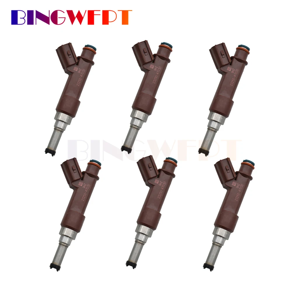 Высококачественный топливный инжектор 23250-47030, 6 шт., подходит для Lexus NSP120 1nrfe 1.3L, автомобильные аксессуары
Высококачественный топливный инжектор 23250-47030, 6 шт., подходит для Lexus NSP120 1nrfe 1.3L, автомобильные аксессуары