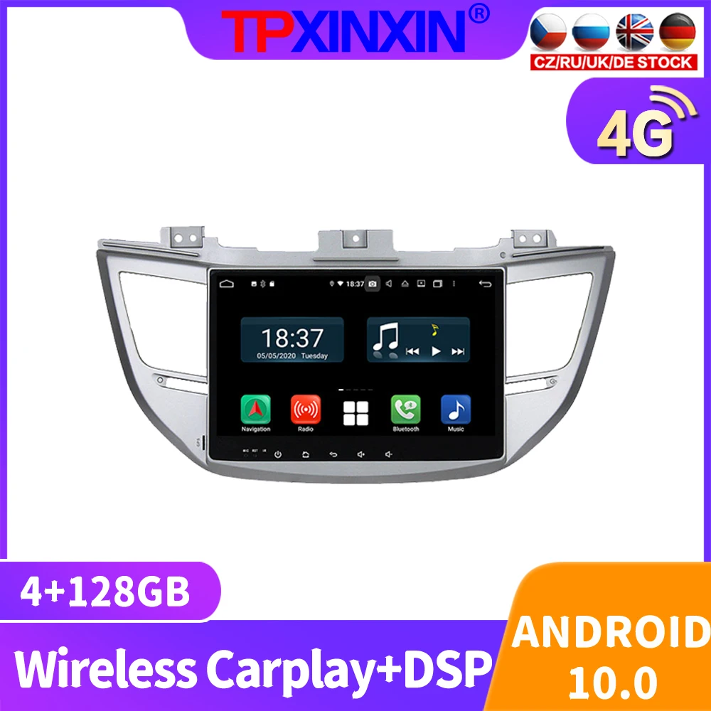 128GB Android 10 For Hyundai IX35 2015 - 2019 Car Radio Multimedia Video Recorder Player Navigation HeadUnit GPS Auto 2din DVD
128GB Android 10 For Hyundai IX35 2015 - 2019 Car Radio Multimedia Video Recorder Player Navigation HeadUnit GPS Auto 2din DVD