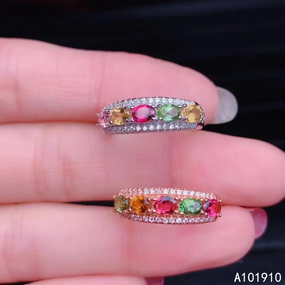 KJJEAXCMY boutique jewelry 925 sterling silver inlaid Natural Tourmaline gemstone ring female support detection fashion
KJJEAXCMY boutique jewelry 925 sterling silver inlaid Natural Tourmaline gemstone ring female support detection fashion