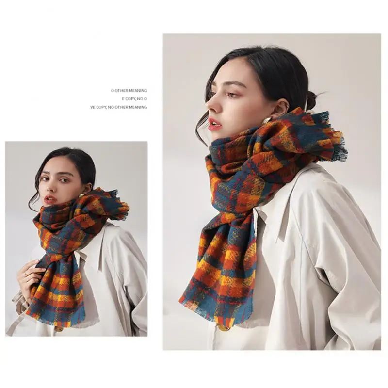 New Fashion Design Plaid Scarf 21 Styles Winter Warm Cashmere Women Long Foulard Female Scarves Lady Tassel Shawl Wraps
New Fashion Design Plaid Scarf 21 Styles Winter Warm Cashmere Women Long Foulard Female Scarves Lady Tassel Shawl Wraps