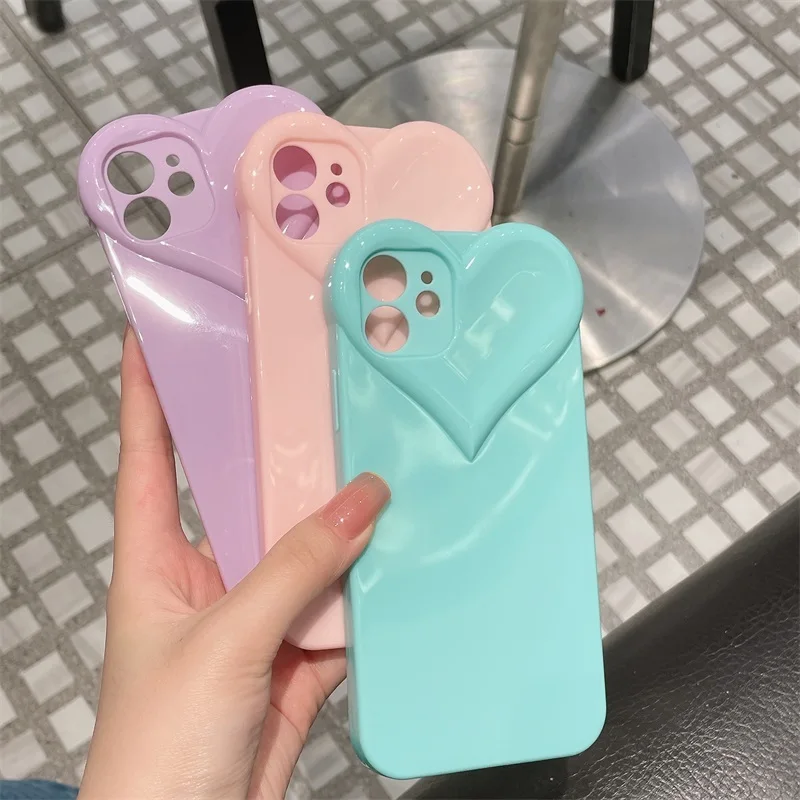 For iPhone 12 Pro Max mini Fashion Candy Color Love Heart Phone case For iPhone 11 XS MAX XR SE 7 Plus Shockproof Soft TPU Cover
For iPhone 12 Pro Max mini Fashion Candy Color Love Heart Phone case For iPhone 11 XS MAX XR SE 7 Plus Shockproof Soft TPU Cover