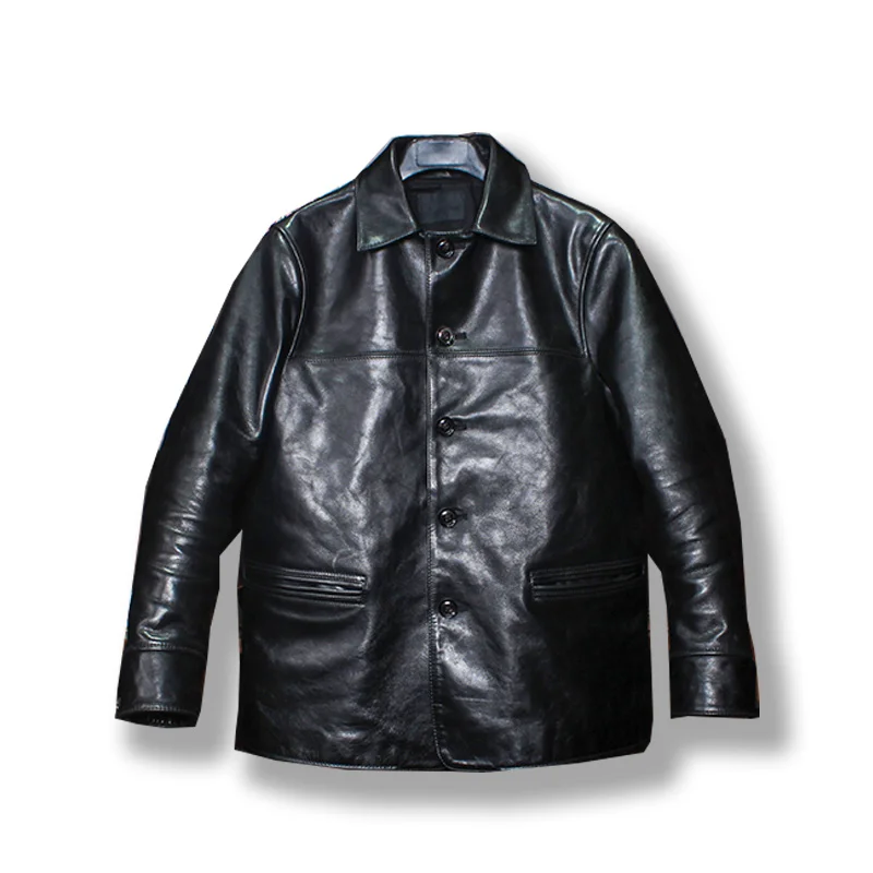 YR!Free shipping.Luxury Japan Vegetable tanned batik horsehide jacket,classic style brakeman style,Mens genuine leather coat,
YR!Free shipping.Luxury Japan Vegetable tanned batik horsehide jacket,classic style brakeman style,Mens genuine leather coat,