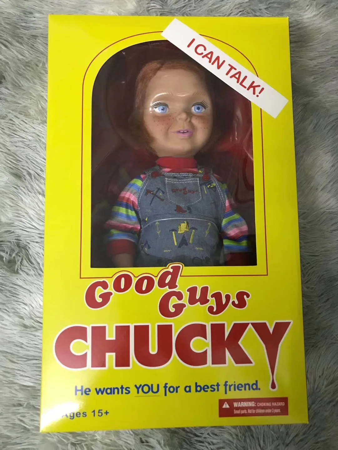 MEZCO MEGA SCALE GOOD GUYS TALKING CHUCKY CHILDS PLAY NEW ORIGINAL