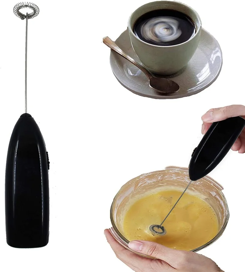 Electric Milk Foamer Coffee Maker Hand Mixer Cappuccino Ground Foam Hand Blender Egg Beater Handheld Handle Juice Kitchen Tools
Electric Milk Foamer Coffee Maker Hand Mixer Cappuccino Ground Foam Hand Blender Egg Beater Handheld Handle Juice Kitchen Tools