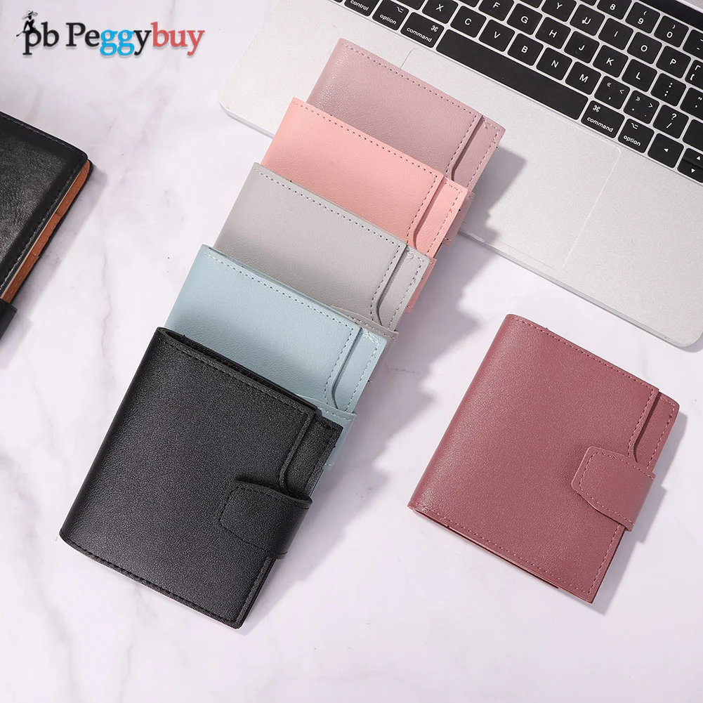 Women Fashion Wallet Creative Bifold PU Leather Leisure Card Holder Casual Men Solid Color Square Pouch Kit Short Wallet
Women Fashion Wallet Creative Bifold PU Leather Leisure Card Holder Casual Men Solid Color Square Pouch Kit Short Wallet