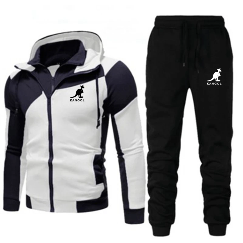 2021Autumn Winter Men's Sets KANGOL Brand Sportswear Tracksuits 2 Piece Sets Men's Clothes Hoodies+Pants Sets Male Streetswear
2021Autumn Winter Men's Sets KANGOL Brand Sportswear Tracksuits 2 Piece Sets Men's Clothes Hoodies+Pants Sets Male Streetswear