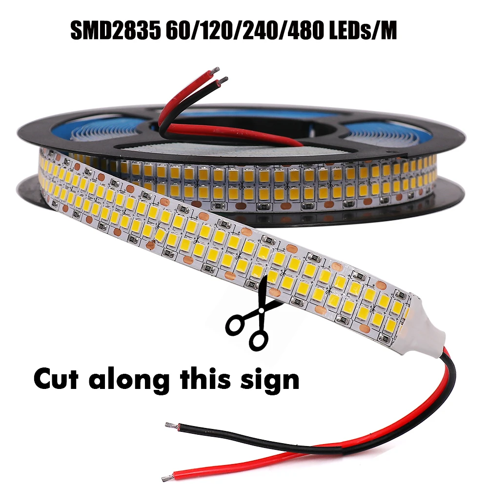 2835 LED Strip DC 12V 24V Led Tape Light 5M 60/120/240/480 LEDs/M Flexible Led Stripe Waterproof Led Ribbon Outdoor Rope lights
2835 LED Strip DC 12V 24V Led Tape Light 5M 60/120/240/480 LEDs/M Flexible Led Stripe Waterproof Led Ribbon Outdoor Rope lights