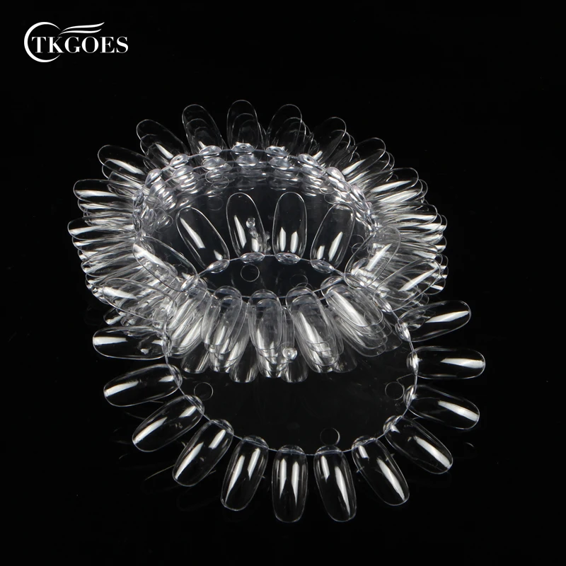 TKGOES 10Pcs Clear Fake Nail Art Display 20 Tips / Piece Nail Polish Glue Display Wheel Design For Beauty Nails Tool Set Art
TKGOES 10Pcs Clear Fake Nail Art Display 20 Tips / Piece Nail Polish Glue Display Wheel Design For Beauty Nails Tool Set Art