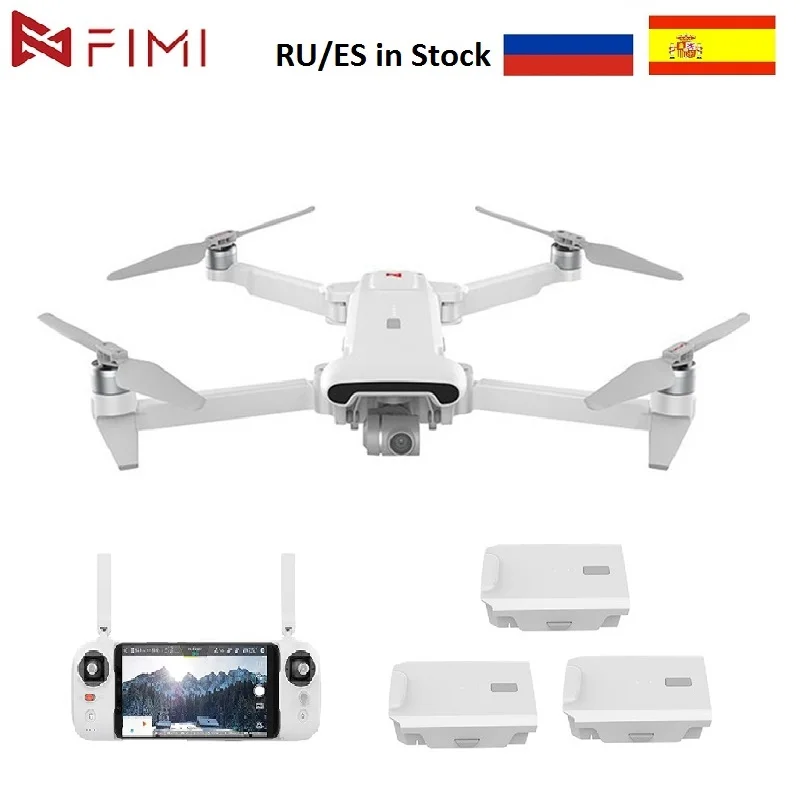 

FIMI X8SE 2020 Camera Drone RC Helicopter 8KM FPV 3-Axis Gimbal 4K Camera GPS Drone Quadcopter RTF Battery 35mins Flight Time