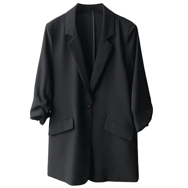 ZCSMLL Blazer Jacket 2021 Autumn New Suit Female Korean Style Solid Color Fashion Thin Drape Suit Sunscreen Jacket
ZCSMLL Blazer Jacket 2021 Autumn New Suit Female Korean Style Solid Color Fashion Thin Drape Suit Sunscreen Jacket