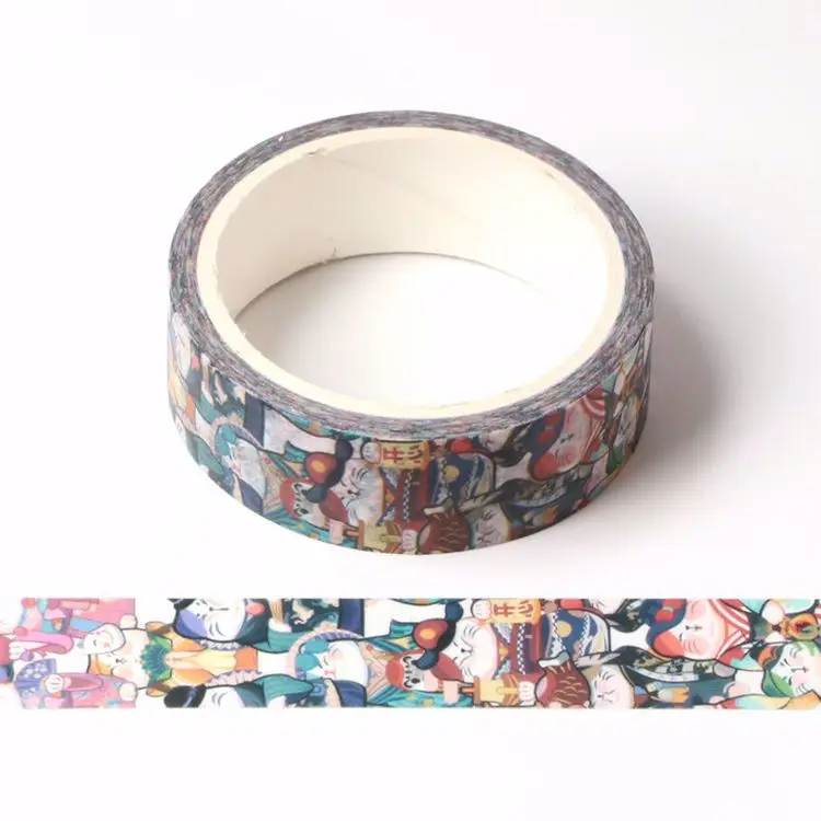 wide 15mm Cute Fortune Cat Decorative Adhesive Tape kawaii Masking Tape Diy Scrapbooking Sticker Label Japanese Stationery
wide 15mm Cute Fortune Cat Decorative Adhesive Tape kawaii Masking Tape Diy Scrapbooking Sticker Label Japanese Stationery