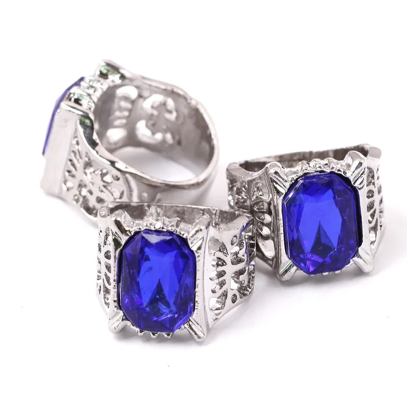 Wholesale 5 Pcs Japanese Decoration Black Butler Ciel Phantomhive Blue Gem Animes Ring Cosplay Props Around Anime for Men Women
Wholesale 5 Pcs Japanese Decoration Black Butler Ciel Phantomhive Blue Gem Animes Ring Cosplay Props Around Anime for Men Women