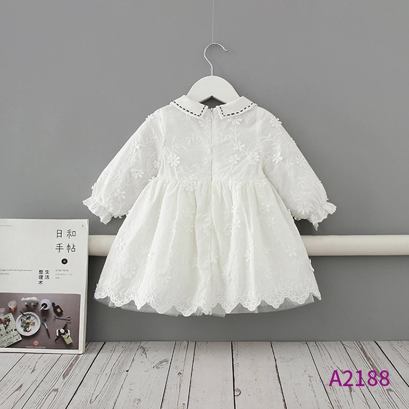 2020 New Baby Girl Dresses White Embroidery Flower Party Newborn Baby Dress Infant Dresses Vestido Infantil Size 73-110cm LZ010
2020 New Baby Girl Dresses White Embroidery Flower Party Newborn Baby Dress Infant Dresses Vestido Infantil Size 73-110cm LZ010