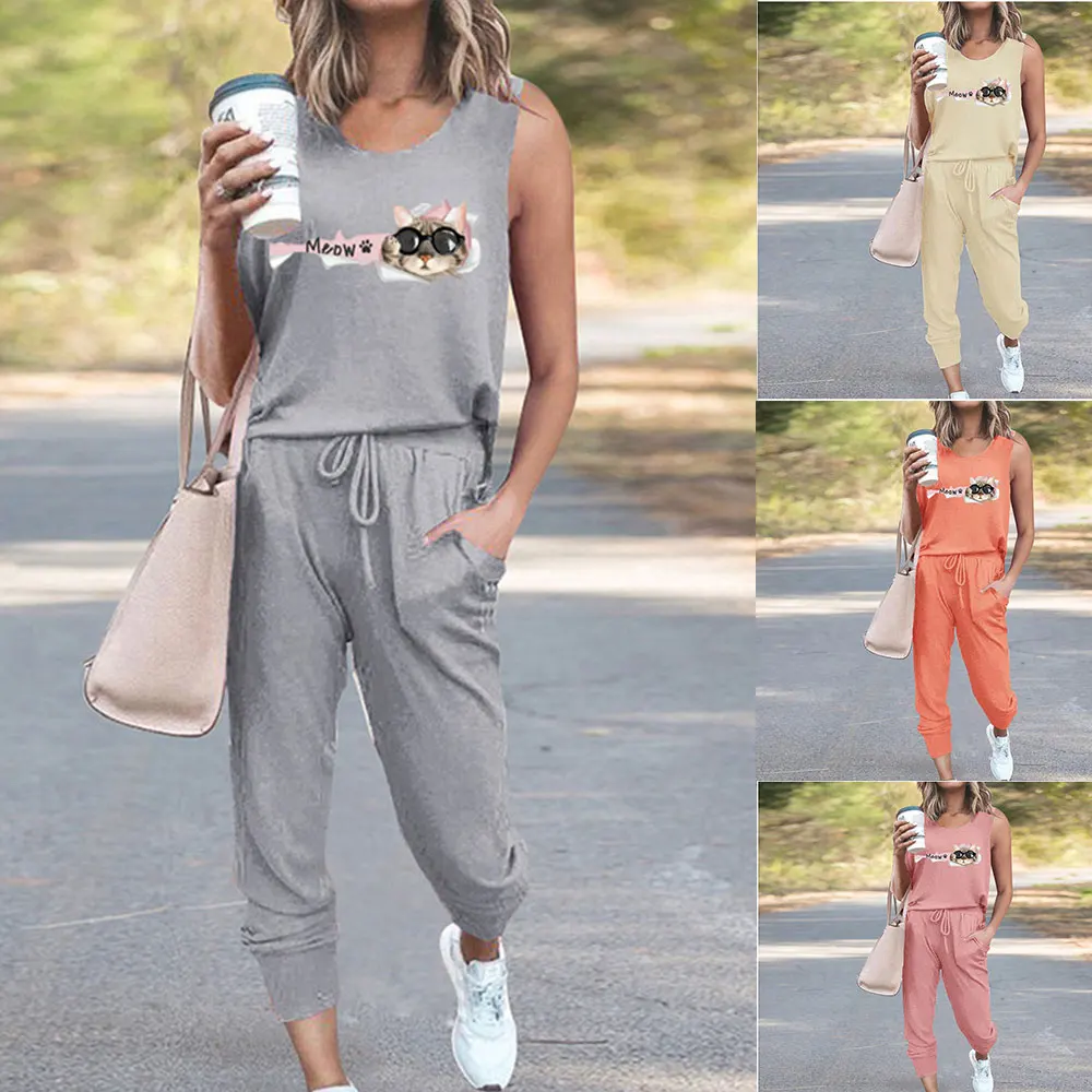 2 Piece Set Women Short Sleeve Tops+Elastic Waist Pants Suit Tracksuits Female Long Sleeve Pullover Casual Shirts Loose Trousers
2 Piece Set Women Short Sleeve Tops+Elastic Waist Pants Suit Tracksuits Female Long Sleeve Pullover Casual Shirts Loose Trousers
