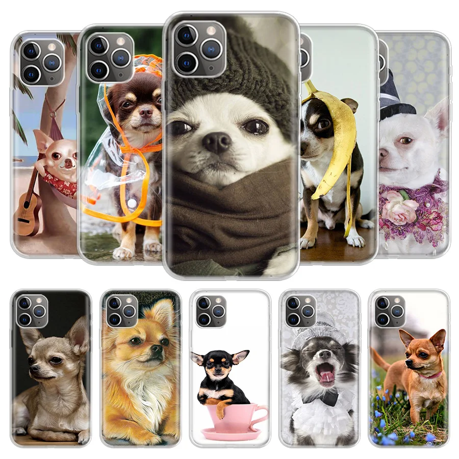Chihuahua Puppy Teacup Dogs Cover Phone Case For iPhone 13 12 11 Pro 7 6 X 8 6S Plus XS MAX + XR Mini SE 5S Coque Shell Capa
Chihuahua Puppy Teacup Dogs Cover Phone Case For iPhone 13 12 11 Pro 7 6 X 8 6S Plus XS MAX + XR Mini SE 5S Coque Shell Capa