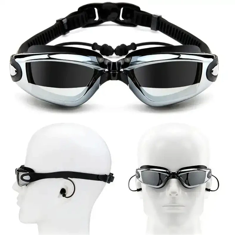 Myopia Swimming Goggles Earplug Professional Adult Silicone Swim Cap Pool Glasses anti fog Men Women Optical waterproof Eyewear
Myopia Swimming Goggles Earplug Professional Adult Silicone Swim Cap Pool Glasses anti fog Men Women Optical waterproof Eyewear