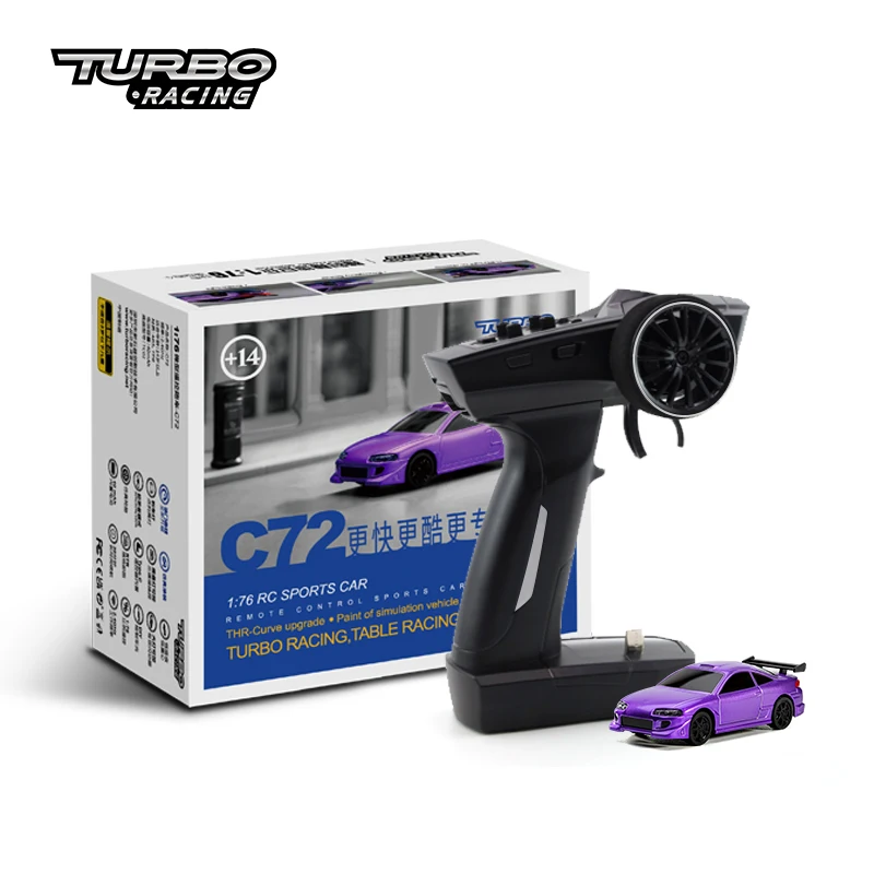 Спортивный гоночный Мини-Автомобиль Turbo Racing 1:76 C72 Ограниченная серия и классическая серия полный пропорциональный комплект RTR игрушки
Спортивный гоночный Мини-Автомобиль Turbo Racing 1:76 C72 Ограниченная серия и классическая серия полный пропорциональный комплект RTR игрушки