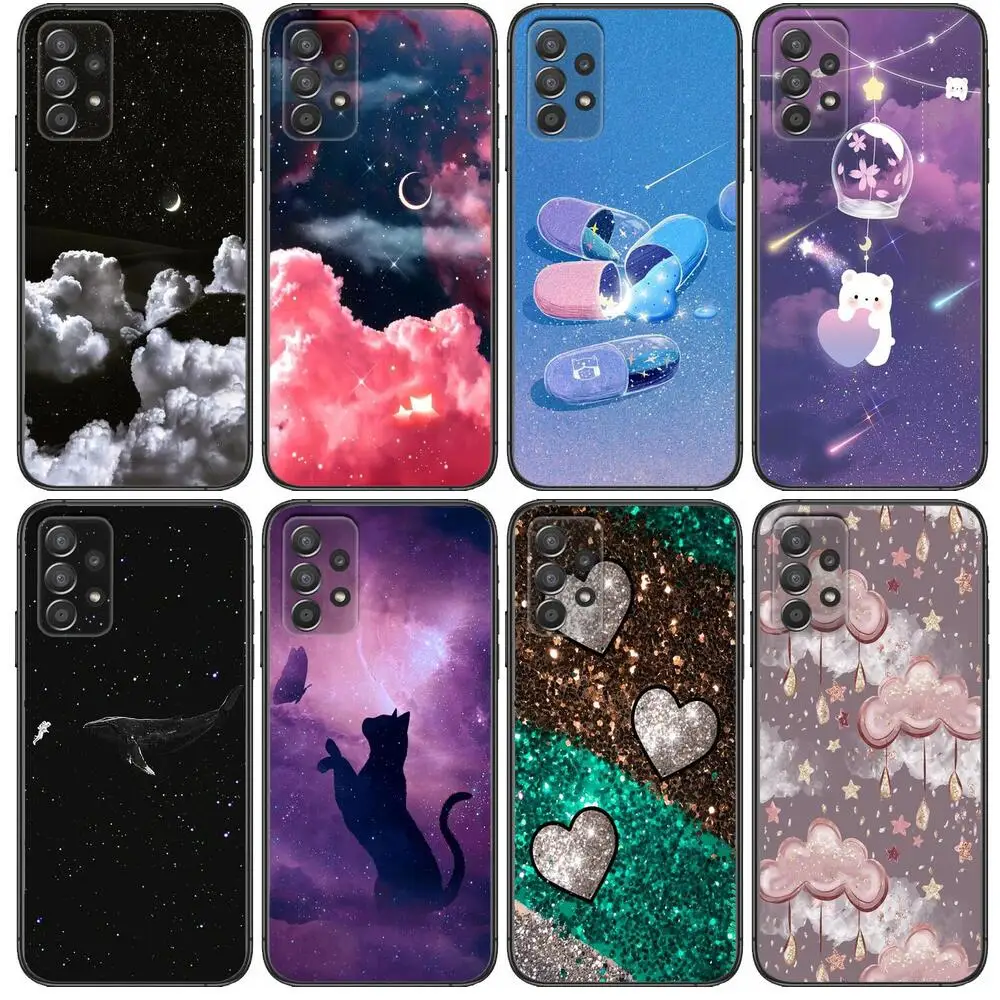 Shining stars Phone Case Hull For Samsung Galaxy A70 A50 A51 A71 A52 A40 A30 A31 A90 A20E 5G a20s Black Shell Art Cell Cove
Shining stars Phone Case Hull For Samsung Galaxy A70 A50 A51 A71 A52 A40 A30 A31 A90 A20E 5G a20s Black Shell Art Cell Cove