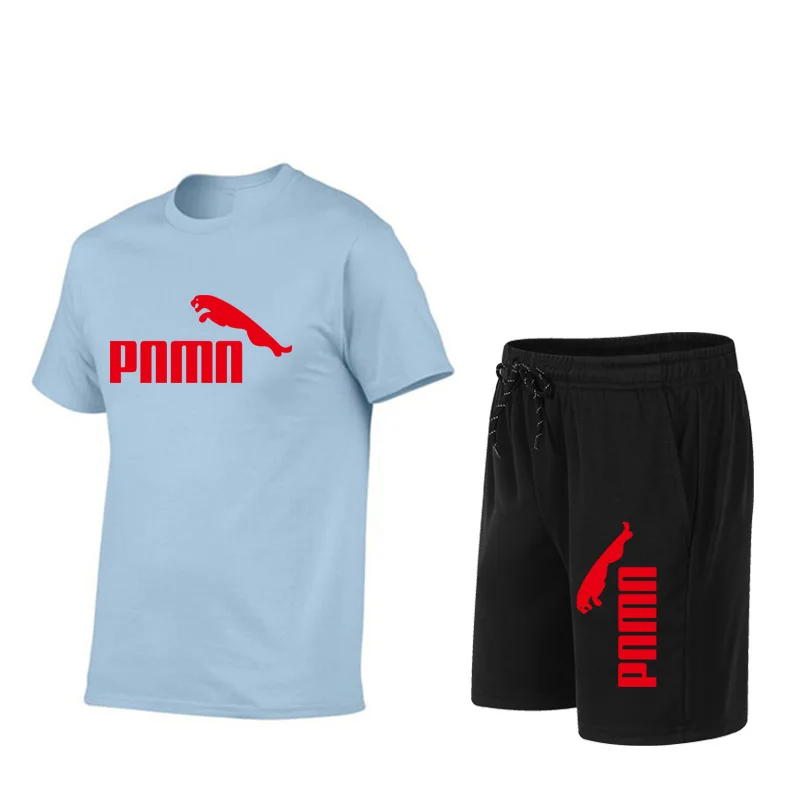 New Sports T-Shirt Men's Suits Short Sleeve T-Shirt 2Pcs/Set Shirts Running Tops+Men Casual Shorts Suit For Soccer Play Running
New Sports T-Shirt Men's Suits Short Sleeve T-Shirt 2Pcs/Set Shirts Running Tops+Men Casual Shorts Suit For Soccer Play Running