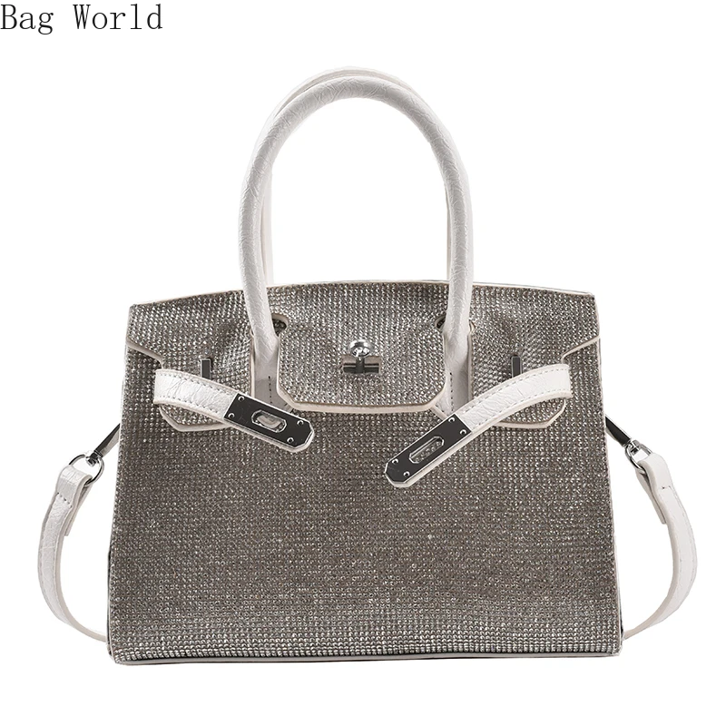 High Sense Handbags 2021 New Trendy Summer Wild Bright Diamond Portable Kelly Bag Fashion Shoulder Messenger Bags
High Sense Handbags 2021 New Trendy Summer Wild Bright Diamond Portable Kelly Bag Fashion Shoulder Messenger Bags