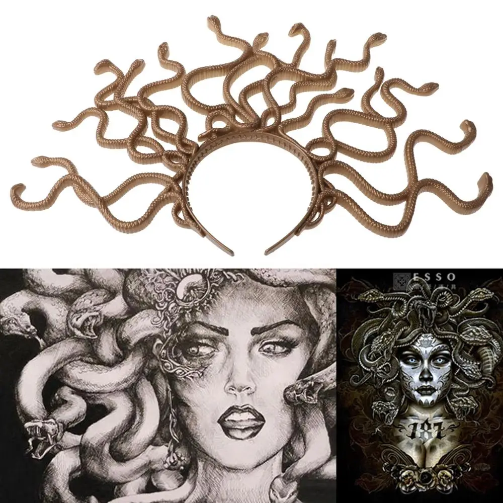 Halloween Vintage Snake Costume Headband Cosplay Dress-up Headpiece Carnival Mardi Gras Masquerade Party Supplies
Halloween Vintage Snake Costume Headband Cosplay Dress-up Headpiece Carnival Mardi Gras Masquerade Party Supplies