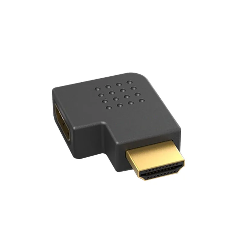 HDMI 90 degree Turn Right Rotation adapter HDMI male to female HDMI elbow connector 
HDMI 90 degree Turn Right Rotation adapter HDMI male to female HDMI elbow connector