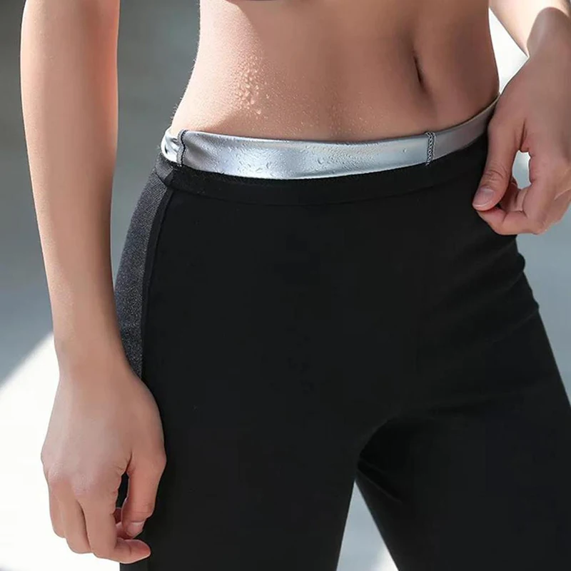 Утягивающие утягивающие штаны для тела сауны леггинсы фитнеса | Женская одежда