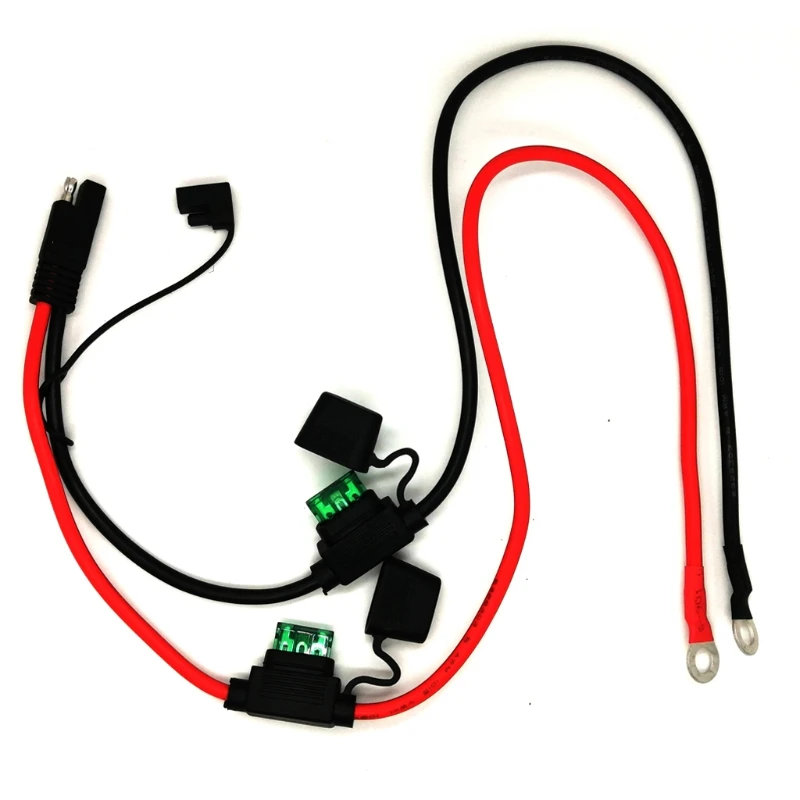 Кабель для зарядки аккумулятора SAE 10AWG, разъемы SAE к уплотнительному кольцу, жгут проводов, подходящий для разъема солнечной панели мотоцикла
Кабель для зарядки аккумулятора SAE 10AWG, разъемы SAE к уплотнительному кольцу, жгут проводов, подходящий для разъема солнечной панели мотоцикла